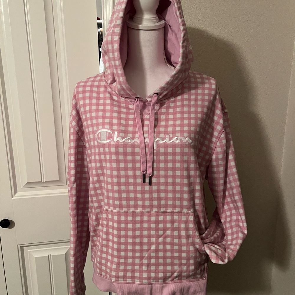 Champion hoodie and shorts